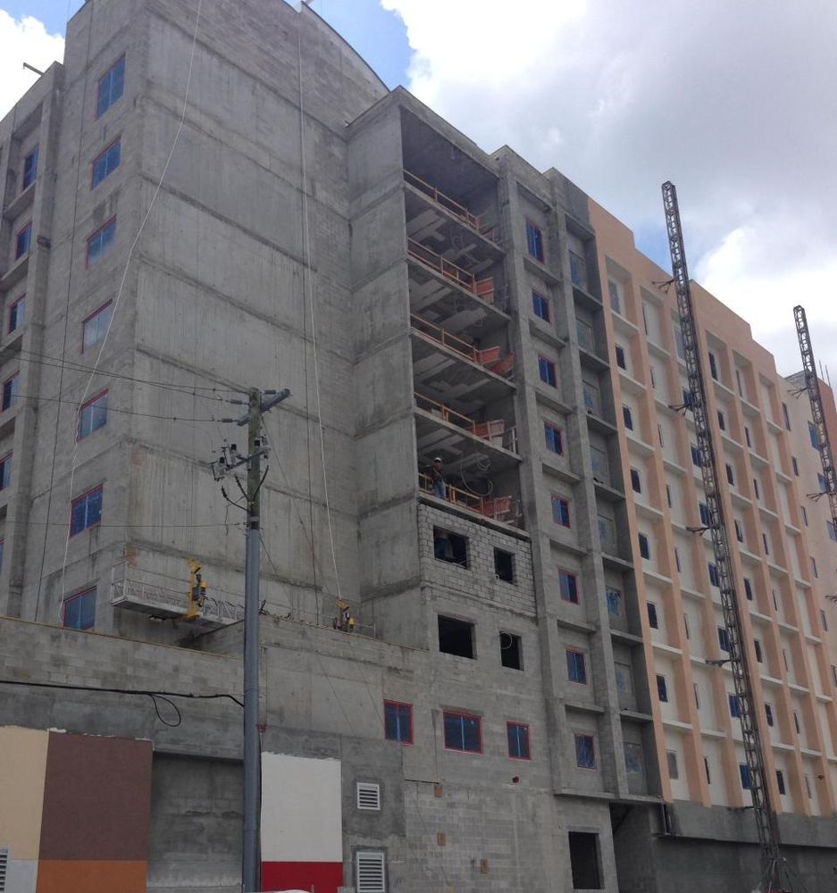 Residence Inn Fort Lauderdale under construction